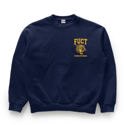 Fuct Catholic School Pullover Navy