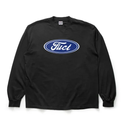 Oval Parody Long Sleeve T-shirt Black