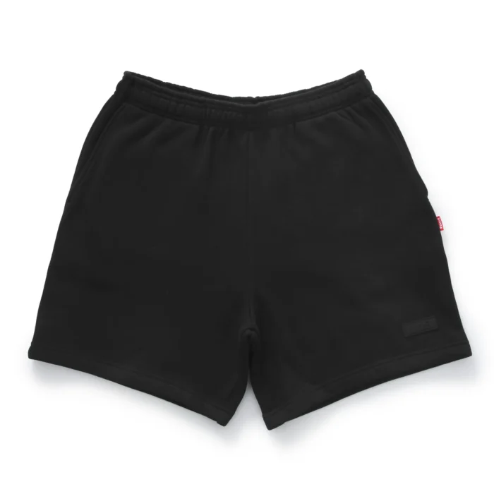 RUBBER PATCH SHORTS BLACK