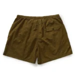 TONAL PATTERN PRINT OUTDOOR SHORTS OLIVE